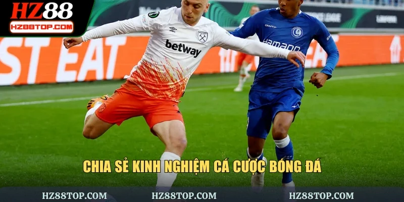 Chia sẻ kinh nghiệm cá cược bóng đá