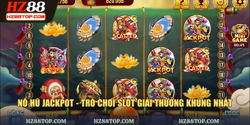 Nổ Hũ Jackpot - Trò Chơi Slot Giải Thưởng Khủng Nhất