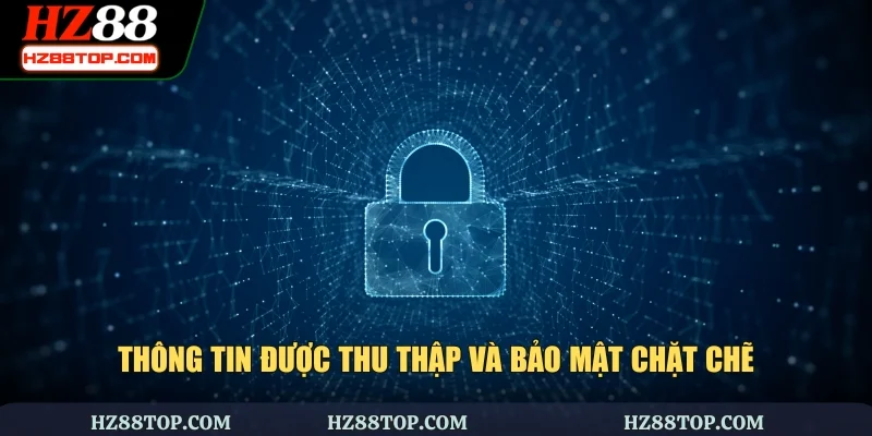 Thông tin được thu thập và bảo mật chặt chẽ